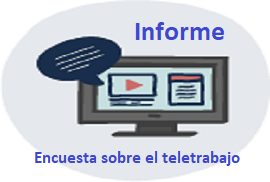 Datos cuantitativos de la Encuesta sobre el Teletrabajo hecha al PAS